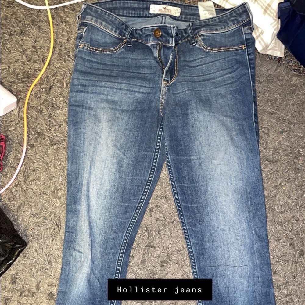 Hollister blue jeans